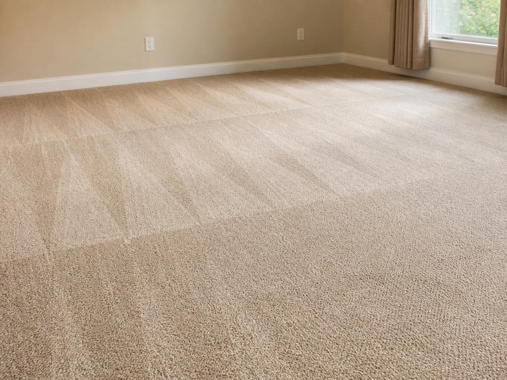Carpet Steam Clean after cleaning comparison